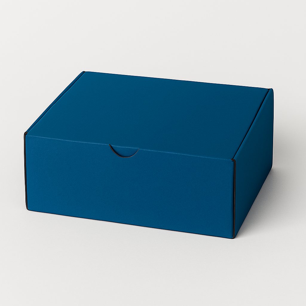 Blue Mailer Boxes